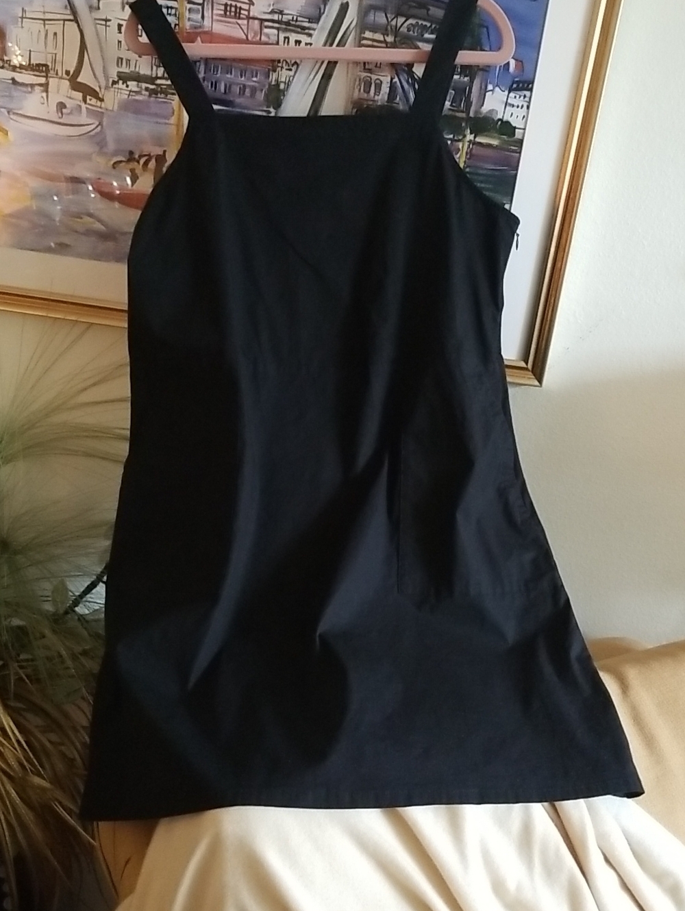 Eileen Fisher Black Mini A-Line Skirt